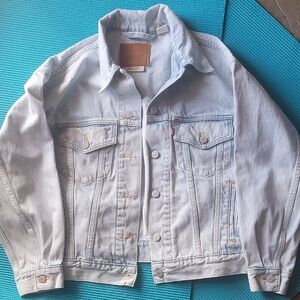 LEVI'S VINTAGE Light Blue Denim Jacket SIZE XS